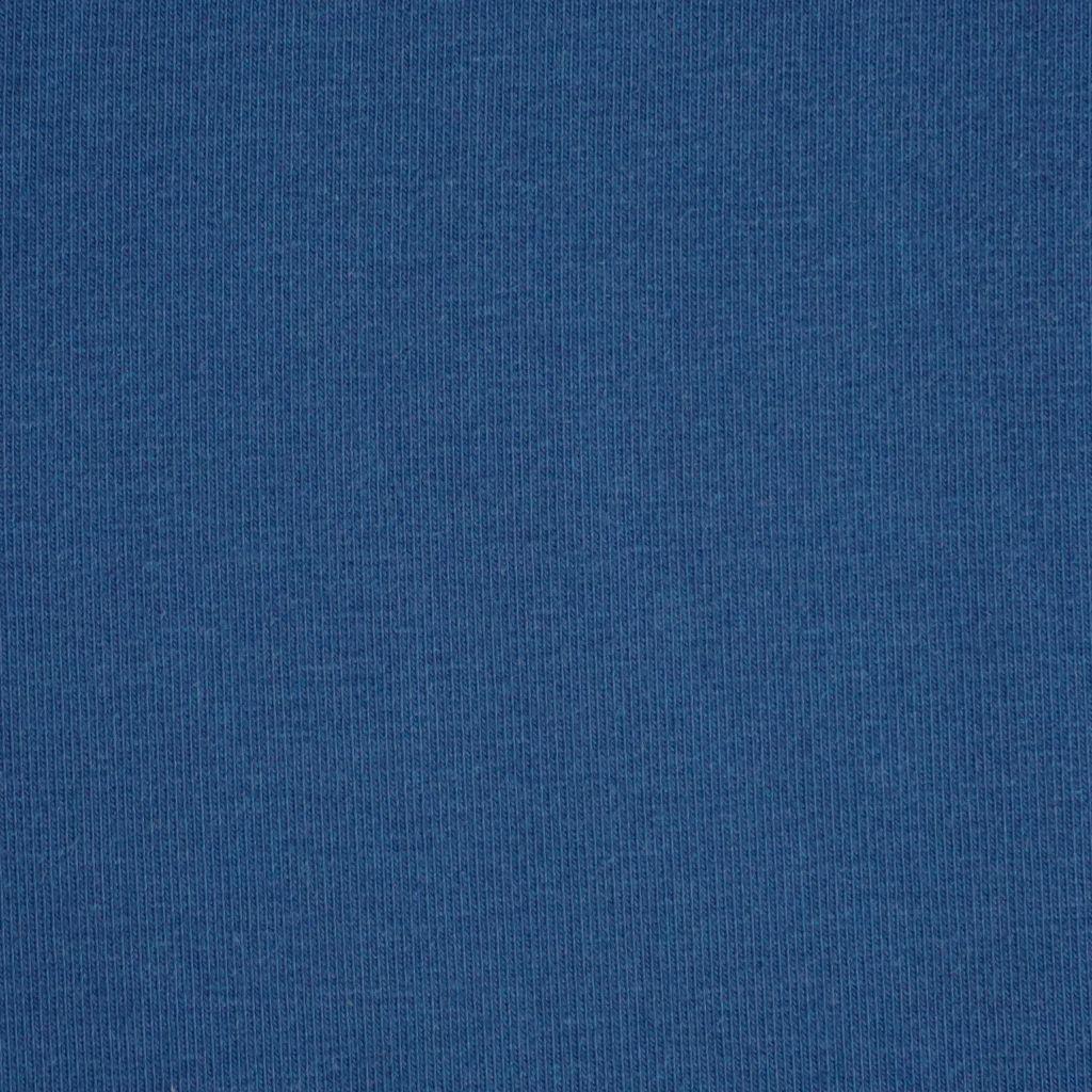 French Terry uni stahlblau – Bio